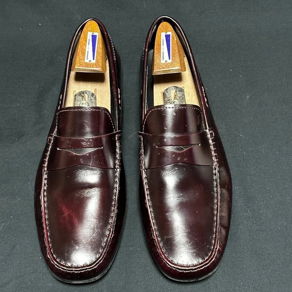 Tod\'s Burgundy Leather Penny Loafer - size 8 main image 6